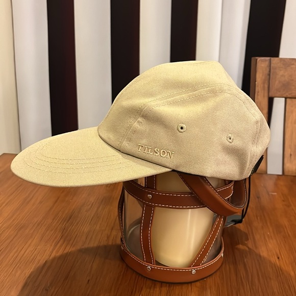 Filson Duckbill Cap Hat new khaki Made in the USA One Size Men’s - Picture 4 of 10